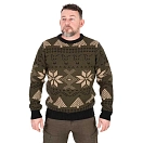 Купить Fox international CFX424 Свитер Festive  Green / Brown 3XL 7ft.ru в интернет магазине Семь Футов