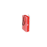 Abu garcia 1114859 Двойной Sided Utility коробка Многоцветный Red / Clear 26 x 16 x 7.5 cm