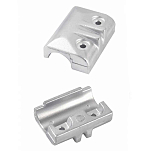 Tecnoseal 2626421 Yamaha 40-50HP Цинковая пластина Анод  Silver 85 x 62 x 32 mm 