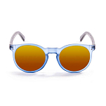 Ocean sunglasses 55012.5 Деревянные поляризованные солнцезащитные очки Lizard Brown / Blue Transparent / Red