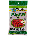 Cukk 92000252 Big Puffi 30g Ванильная плавающая кукуруза Red 10-14 mm