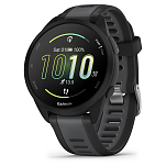 Garmin 010-02863-30 Часы Forerunner 165 Music Черный  Black / Slate Gray