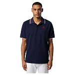 North sails 692439-0802-XXL Поло с короткими рукавами Logo 692439 Голубой Navy Blue 2XL