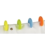 Oem marine i80553 Пластиковый колышек Multicolour 13x14x5