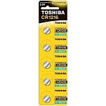 Toshiba CR1216 PW BP-5 батарейка-таблетка CR1216 5 Единицы Silver