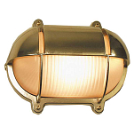 Foresti & suardi 4002436 182x140x110 mm 40W Овальная лампа-полумесяц Gold