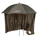 Carp expert 73749226 Ветрозащитный зонт Коричневый Green 220 cm
