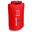 Купить Altus 5070103-080-U Balces Водонепроницаемая сумка 20L Красный Red 7ft.ru в интернет магазине Семь Футов