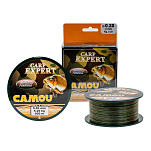 Carp expert 30103625 Camou 600 m Монофиламент Золотистый Camo 0.250 mm