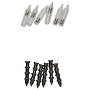 Купить Savage gear 71872 Набор Rattle И Spike Черный  Black / White 7ft.ru в интернет магазине Семь Футов