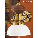 Бра Moretti Luce Grenville 1414.V.6 220В 60Вт E27 200х210х280мм белый абажур