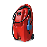 Бак топливный переносной Can-SB CADDY 01.3000 59л 390х900х390мм 8л/мин с заправочным пистолетом на колесах из полиэтилена красный