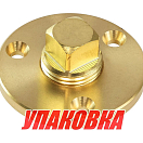 Шпигат латунный с резьбовой пробкой 18 мм, Marine Rocket (упаковка из 30 шт.) CU.M0104-50_MR_pkg_30