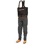 Savage gear 1608952 SG8 Chest Wader Серый  Black / Grey L