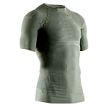X-BIONIC NG-OT85S23M-E052-L Базовый слой с коротким рукавом X-Plorer Energizer 4.0 Зеленый Olive Green / Anthracite L