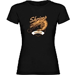 Kruskis 11502309xxlc069 Футболка с коротким рукавом Seafood Shrimp Black 30x25x2 2XL