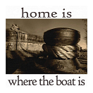 Купить Открытка "Home is" Nauticalia 3347 150x150мм 7ft.ru в интернет магазине Семь Футов