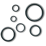 Zebco 1671010 Insert Кольца Серебристый  Silver 9.8 mm 