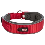 Trixie 1995503 ошейник для собак Premium  Red / Graphite XS–S