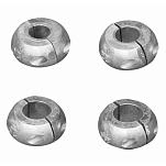 Tecnoseal 2626165 Цинк карданного вала Collar Анод  Silver 35 mm 