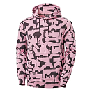 Купить Helly hansen 53701-090-2XL Толстовка с капюшоном Move Розовый Urban Pink 2XL 7ft.ru в интернет магазине Семь Футов