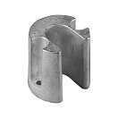 Купить Цинковый анод Tecnoseal 00818 49x49x51мм подковообразный для ПЛМ Mercury Bravo I/II/III 7ft.ru в интернет магазине Семь Футов