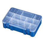 Kolpo 1630013 20 Отсеки Коробка для мелких деталей  Blue / Clear 28 x 19 x 5 cm