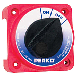 Perko 9-9611DP On-Off Компактный аккумуляторный переключатель Красный Red