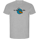 Купить Kruskis CA66900358K047 Футболка с коротким рукавом No Fishing No Life ECO Серый Heather Grey L 7ft.ru в интернет магазине Семь Футов