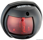 Бортовой огонь светодиодный Sphera Design Compact 12 LED красный 112,5° 12 В 0,8 Вт 80 x 42 x 70 мм в чёрном корпусе для судов до 12 м, Osculati 11.448.01