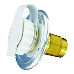 Valterra 800-A010172LFVP Обратный клапан FPT вход воды алюминий Золотистый White