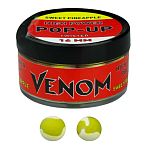 Feedermania V0119003 Venom High Power 45g Ананасовый поп-апс бойл Красный Yellow 16 mm