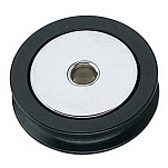 Harken 307 Wire 38 Mm Шкив Домашний Тренажер Черный Black / Silver