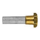 Купить Цинковый анод Tecnoseal 01316T Ø12x32мм стержневой с заглушкой 3/8''GAS для лодочных двигателей Yanmar 7ft.ru в интернет магазине Семь Футов