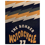 Rokker 8159-OS Шарф-хомут Motorcycle 77 Коричневый Multicolour