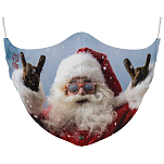 Otso FM-CHRISTSC20-USM Funny Santa Claus Маска для лица Многоцветный Light Blue / Red / White S-M
