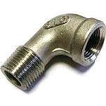 Oem marine ri027 Угловой соединитель нержавеющая сталь M-F 1 1/2´´ Grey 15x12x12
