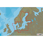 C-map M-EN-D299-MS Baltic Sea&Denmark 4D Визитная Карточка  Multicolour