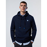 North sails 691257-0802-XXL Толстовка с капюшоном Logo Голубой Navy Blue 2XL