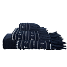 Купить Набор махровых полотенец Marine Business Santorini 53102 3шт из синего хлопка 7ft.ru в интернет магазине Семь Футов