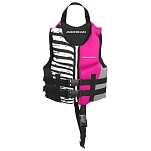 Airhead 253-1007702BHP детский спасательный жилет Wicked Neolite Kwik Dry Розовый Pink / Black / White 33-55 Lbs