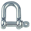 Купить Euromarine AC351110 A4 Короткая скоба Серебристый Grey 10 mm 7ft.ru в интернет магазине Семь Футов