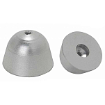 Tecnoseal 2626542 Volvo Penta BP500-600 SP600 Цинк Ожив Анод  Silver 29 x 20 mm 