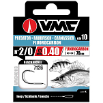 VMC AVM340113 Predator 7126 Fluoro Связанные Крючки Черный Black Nickel 2/0 
