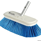 Щётка средней жёсткости Eco 195мм из синего полиэстера/белого пластика, Osculati 36.632.05