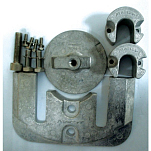 Martyr anodes 194-CMBRAVO23KITA Mercruiser Bravo II&III Комплект алюминиевых анодов Серый Grey