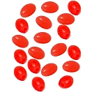Купить Kolpo 0768007-20 жемчуг Oval Hard  Red 2 x 3 mm 7ft.ru в интернет магазине Семь Футов