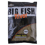 Dynamite baits 34DBDY1367 Big Fish River Cheese And Garlic 1.8Kg Пеллеты 4/6/8 mm