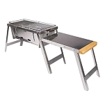 Ridgemonkey RM-GBBQ-FPE-UNIT барбекю Grilla Firepit Edition  Silver