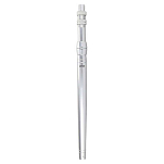 Aftco UBSC2SLV 2 Короткая изогнутая ручка Unibutt Бесцветный Silver